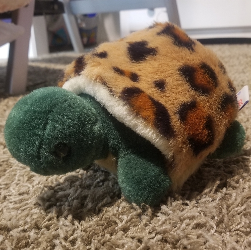 Vintage 1992 Mary Meyer Tortoise w/ Removable Shell